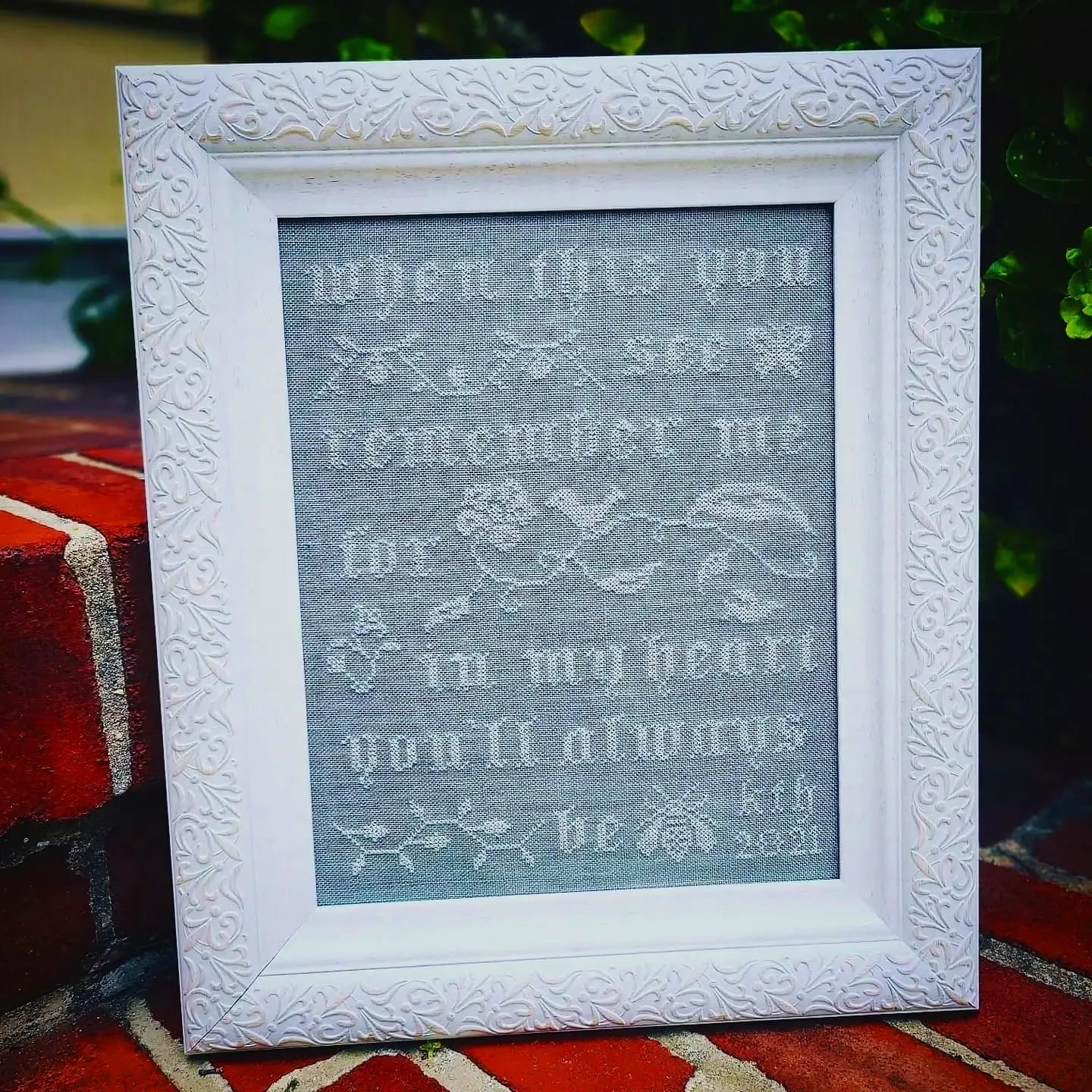 Remember Me Cross Stitch Pattern - PDF Digital Download