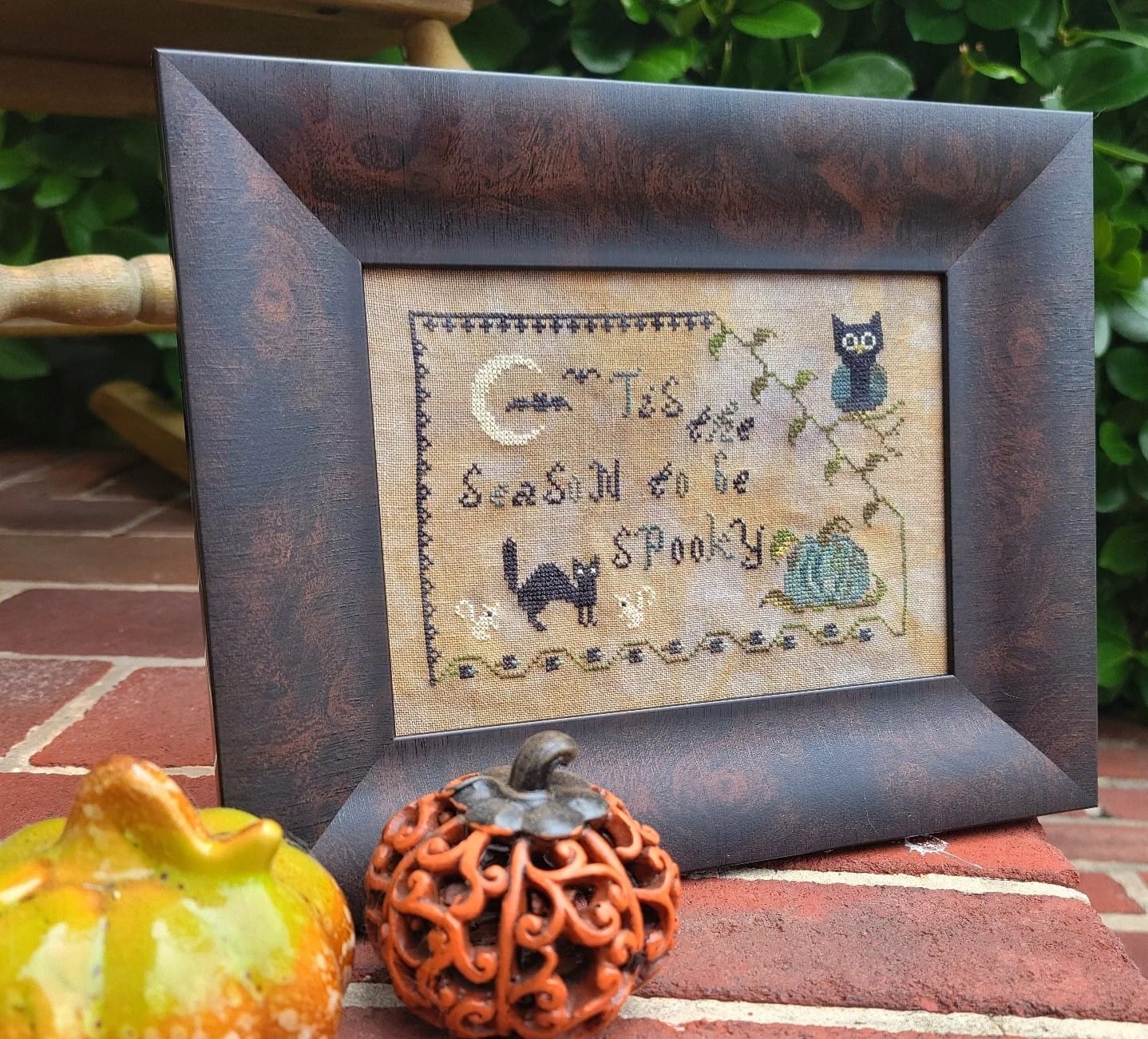 Spooky Season Cross Stich Pattern - PDF Digital Download
