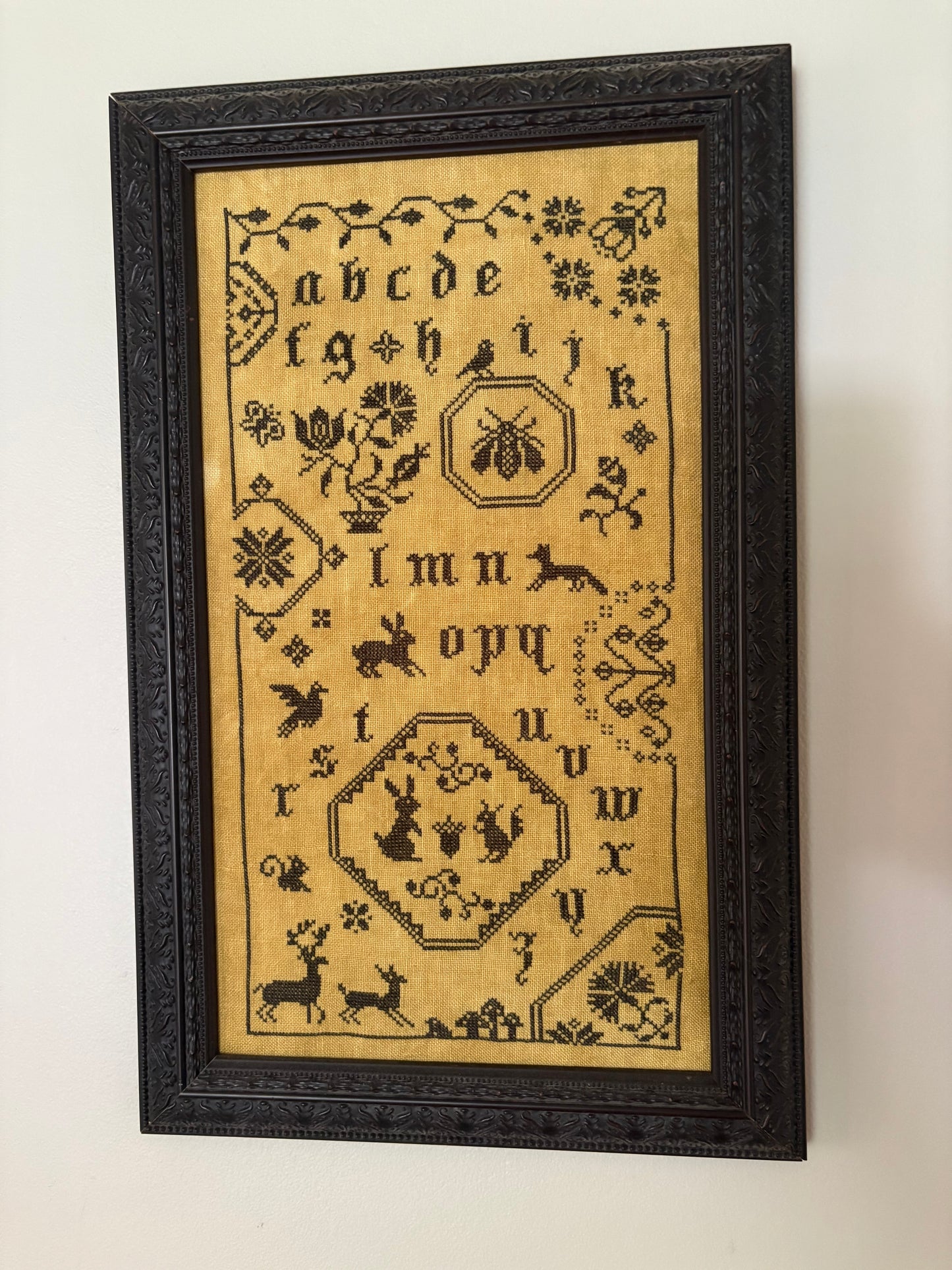 Quaker Forest Cross Stitch Pattern - PDF Digital Download