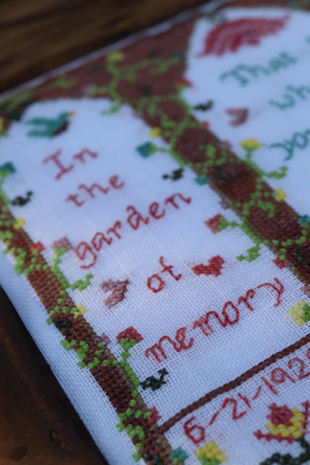 The Garden of Memory Hard Copy