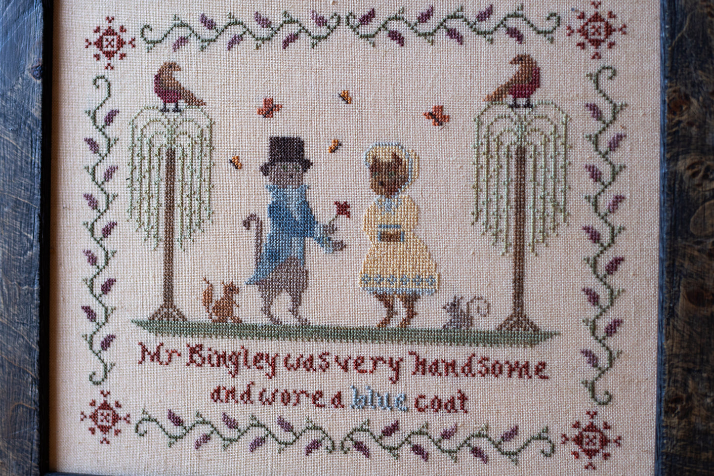 Mr. Bingley Cross Stitch - PDF Digital Download