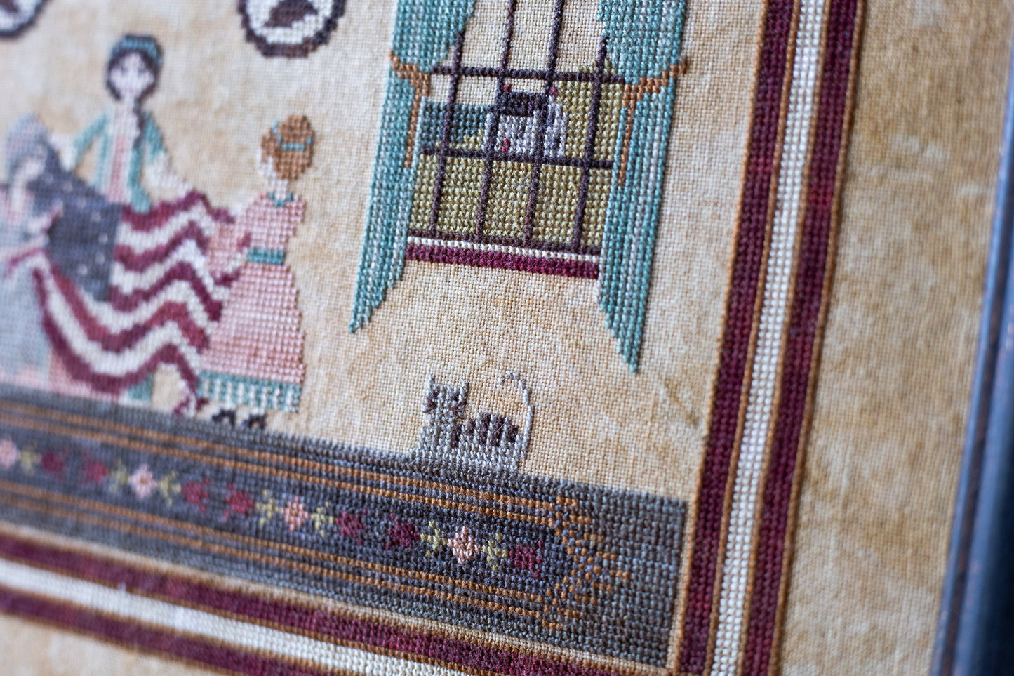 Betsy Ross Cross Stitch Pattern - PDF Digital Download