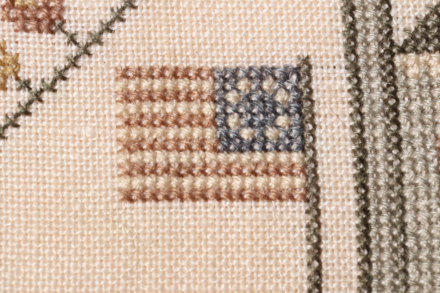 Land of the Free Cross Stitch Pattern - PDF Digital Download