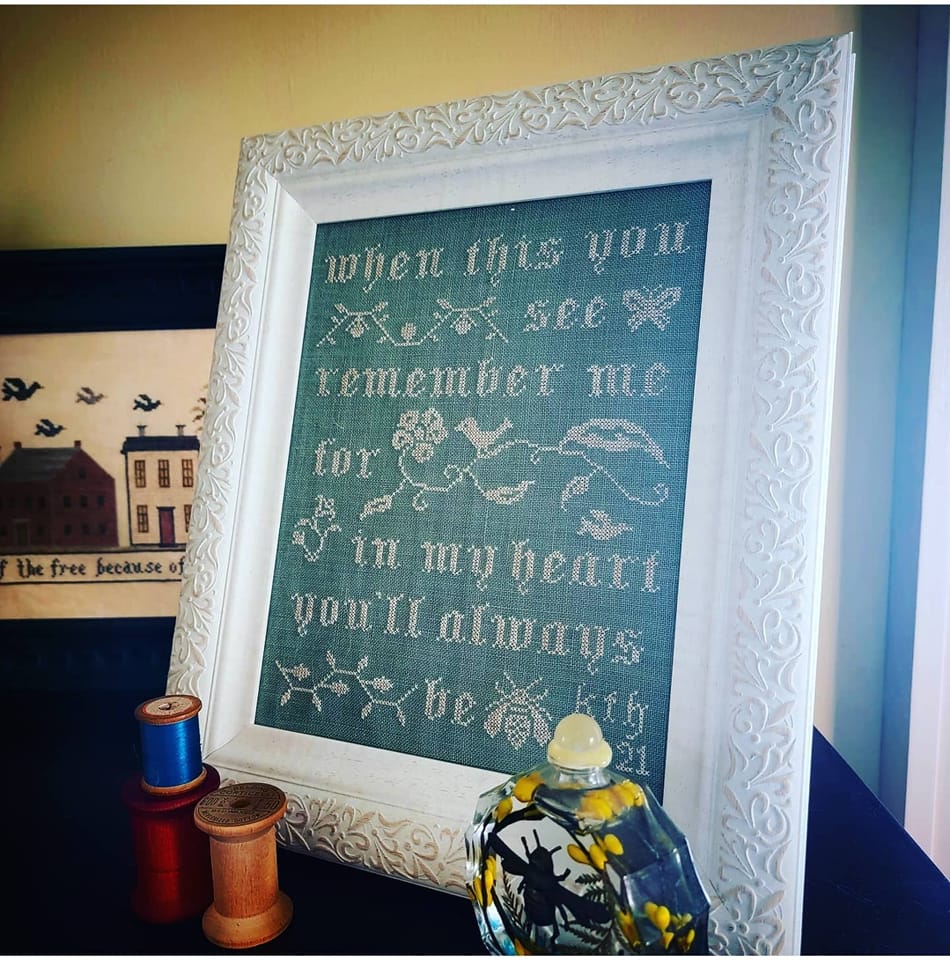 Remember Me Cross Stitch Pattern - PDF Digital Download – Willow Hill ...