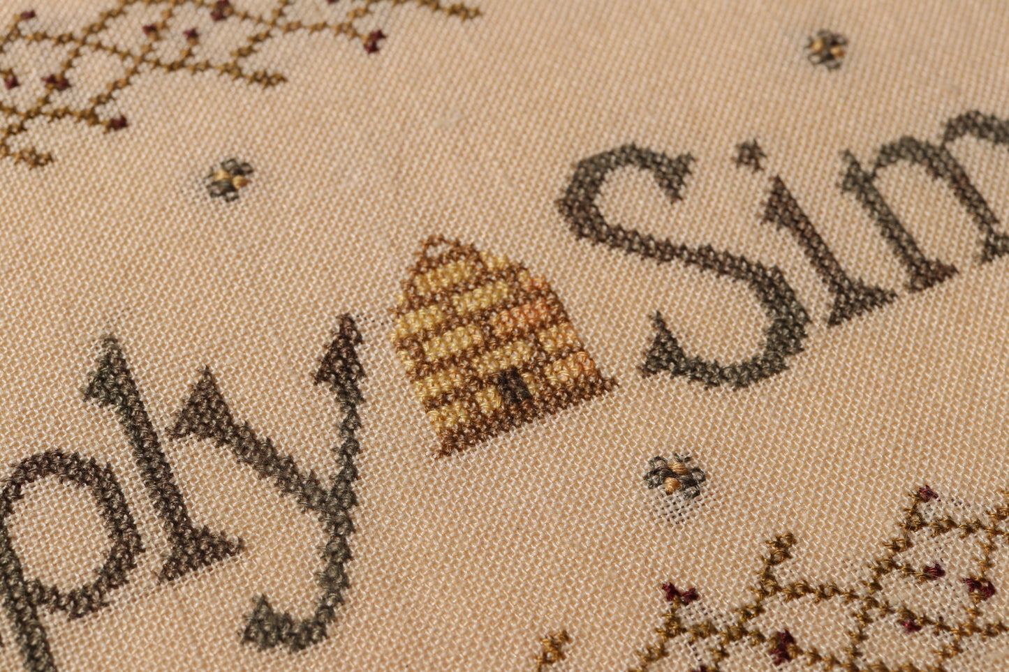 Live Simply Cross Stitch Pattern - PDF Digital Download