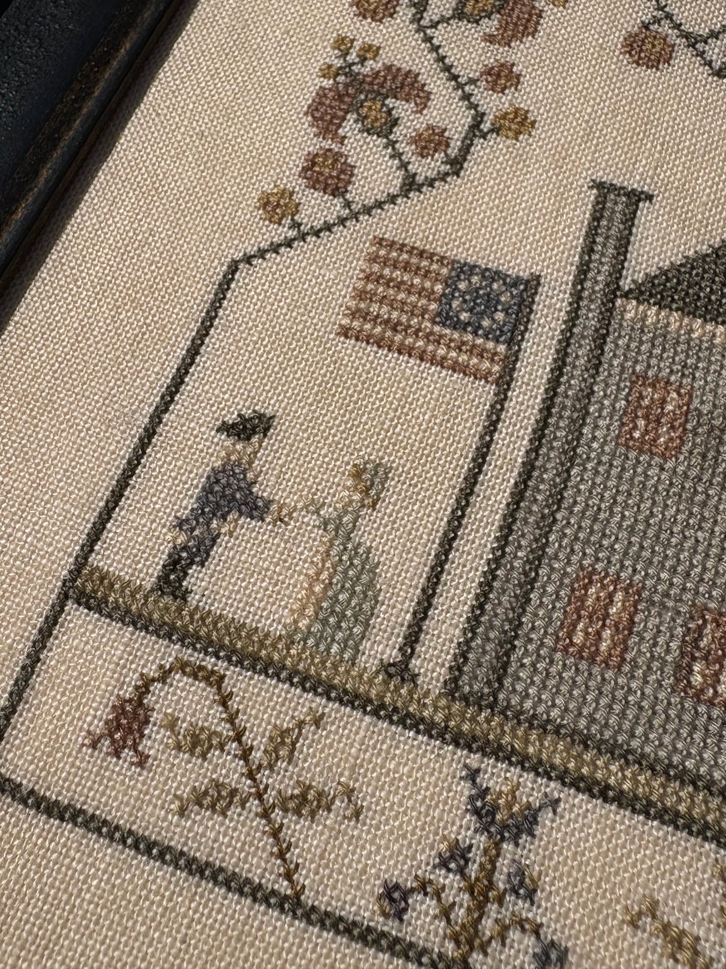 Land of the Free Cross Stitch Pattern - PDF Digital Download
