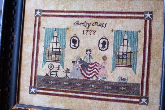 Betsy Ross Cross Stitch Pattern - PDF Digital Download