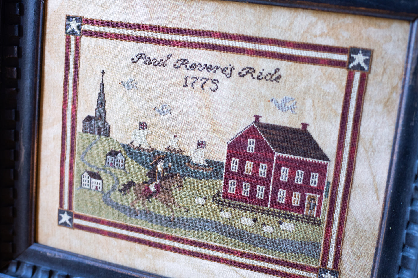 Paul Revere's Ride Cross Stitch - PDF Digital Download