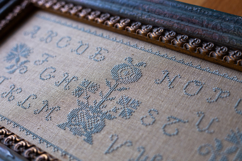 Eleanor Jaeglar Quaker Style Sampler Cross Stitch Pattern - PDF Digita ...