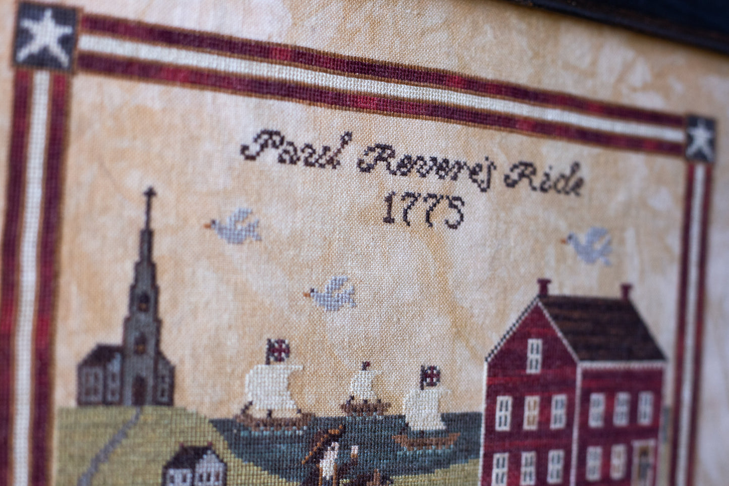 Paul Revere's Ride Cross Stitch - PDF Digital Download