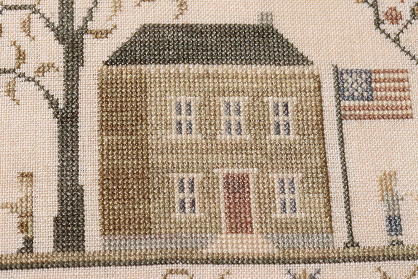 Land of the Free Cross Stitch Pattern - PDF Digital Download