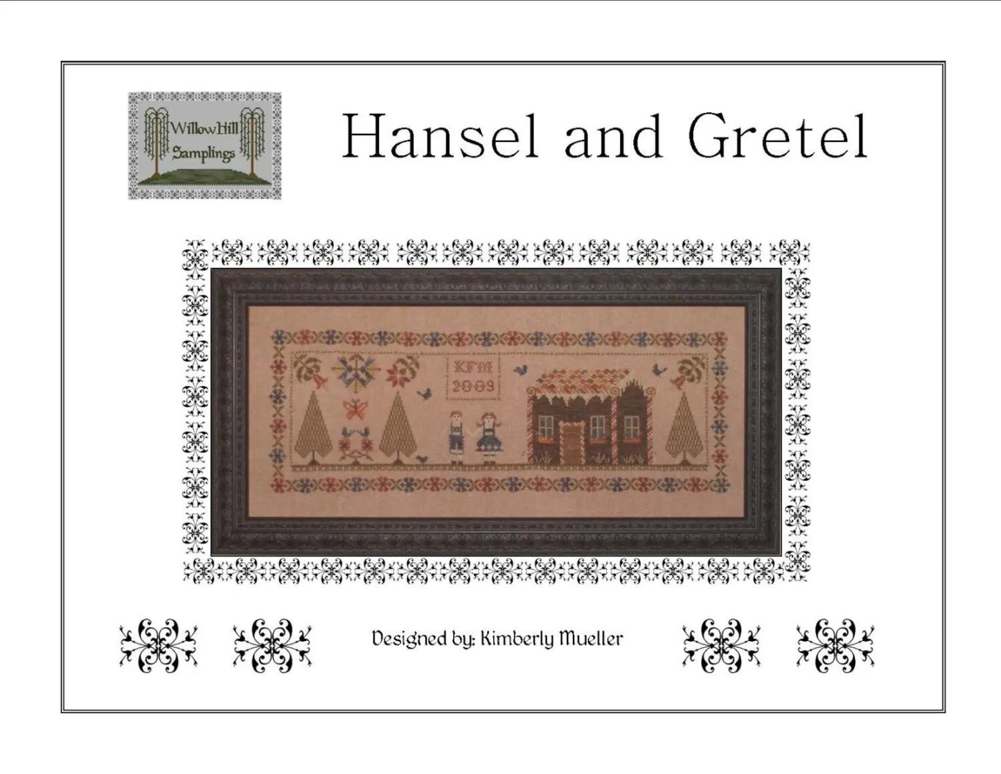Hansel and Gretel Cross Stitch Pattern - PDF Digital Download